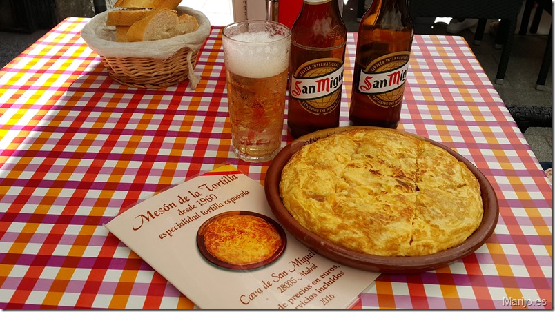 Madrid: Tortillas y champiñones en la cava de San Miguel