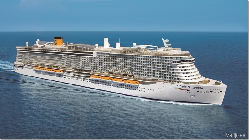 Costa Cruceros abrió las reservas para Costa Smeralda, su nuevo buque insignia