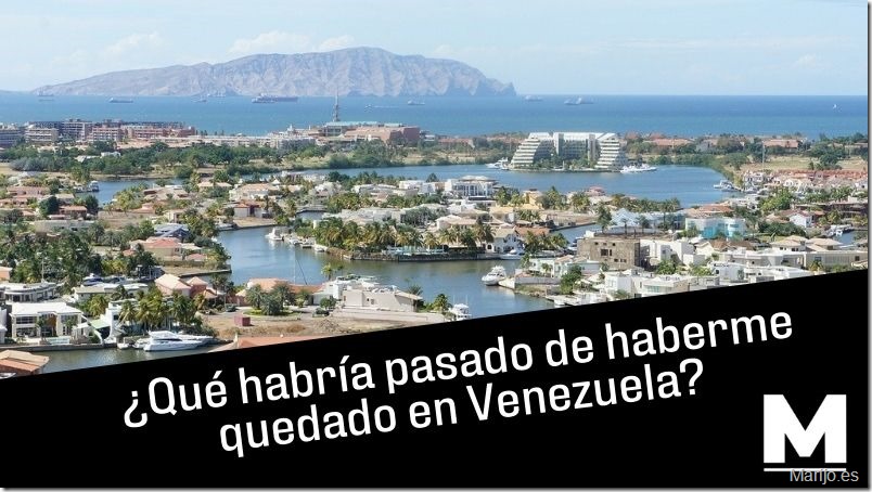 ¿Qué habría pasado de haberme quedado en Venezuela? - Es una foto del complejo turístico "El Morro" de Lechería en el estado Anzoátegui en Venezuela